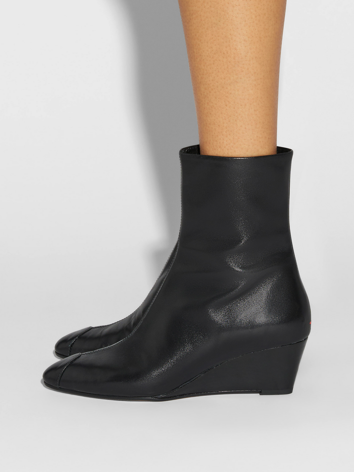 Mia Leather Ankle Boots
