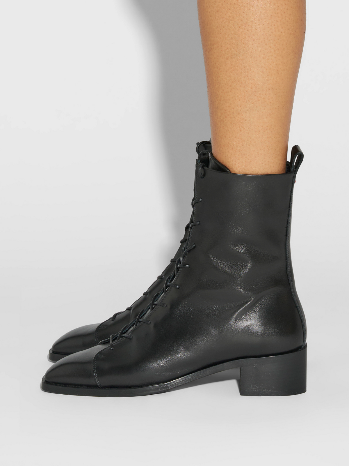 Noel Leather Ankle Boots