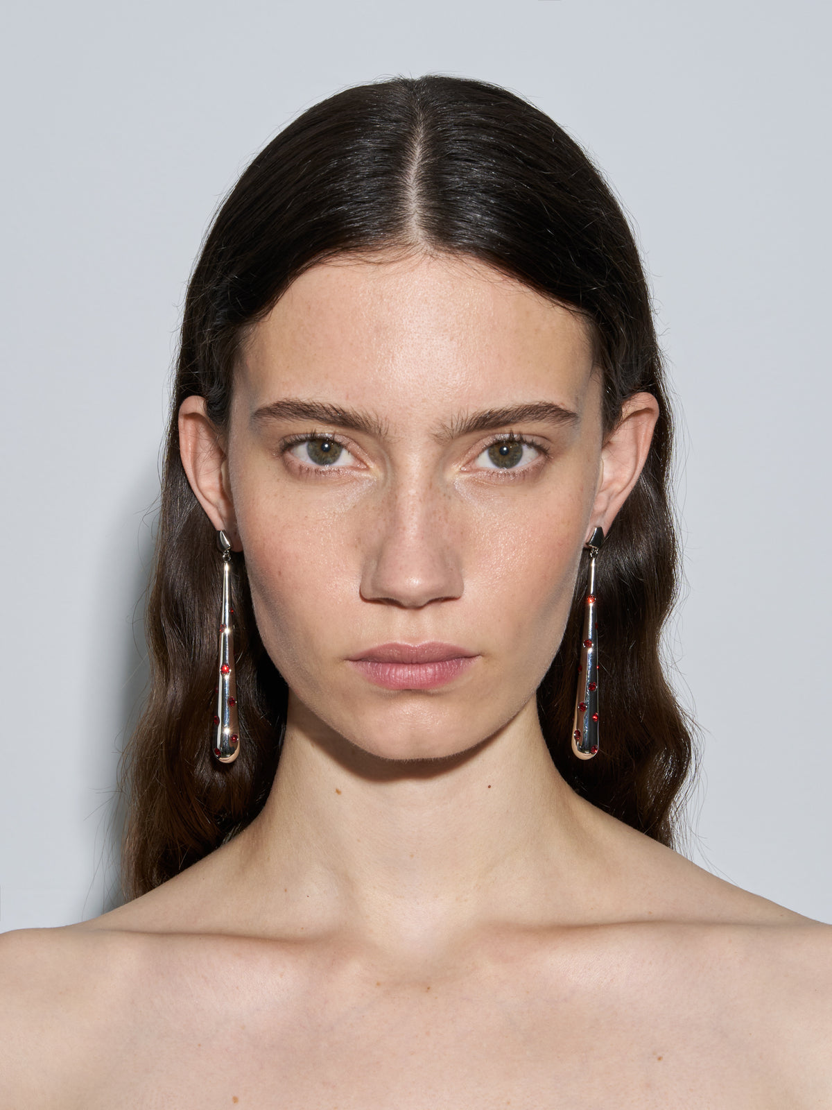 Perrin Palladium-Plated Earrings