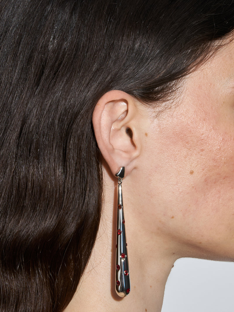 Perrin Palladium-Plated Earrings