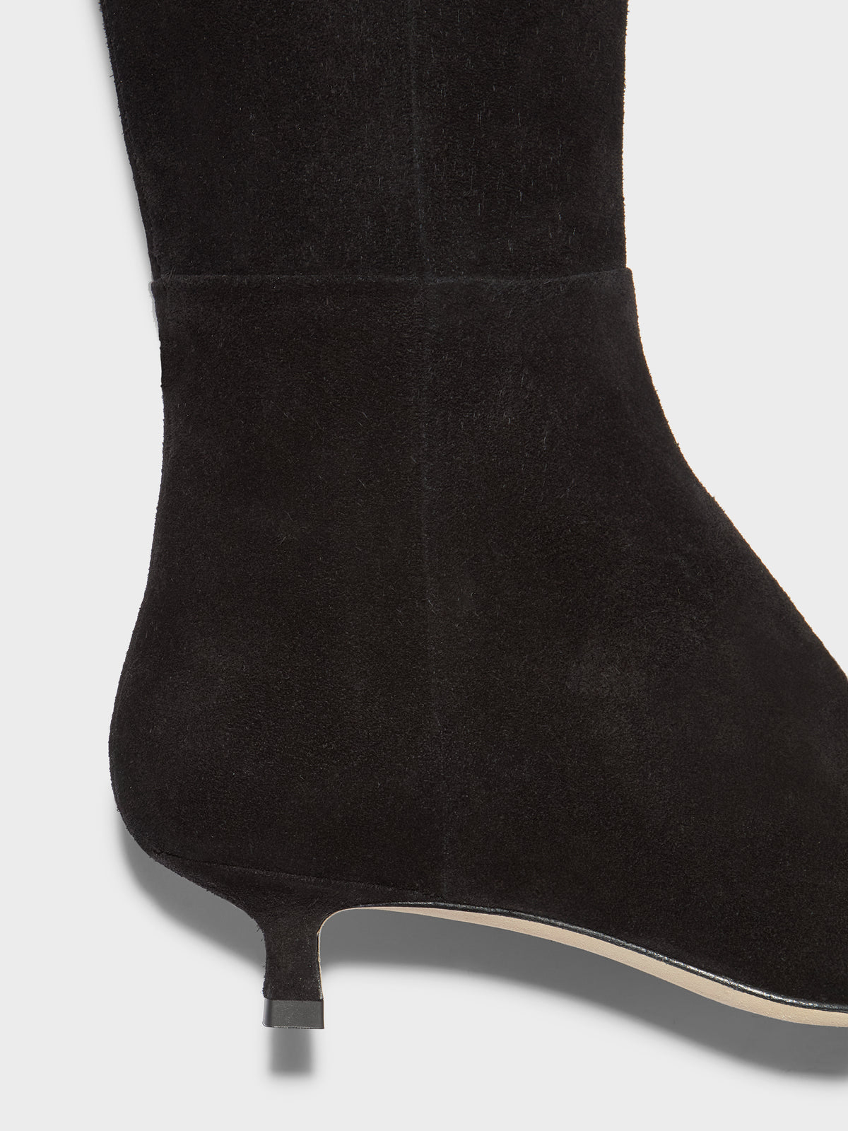 Sabrina Suede Knee-High Boots