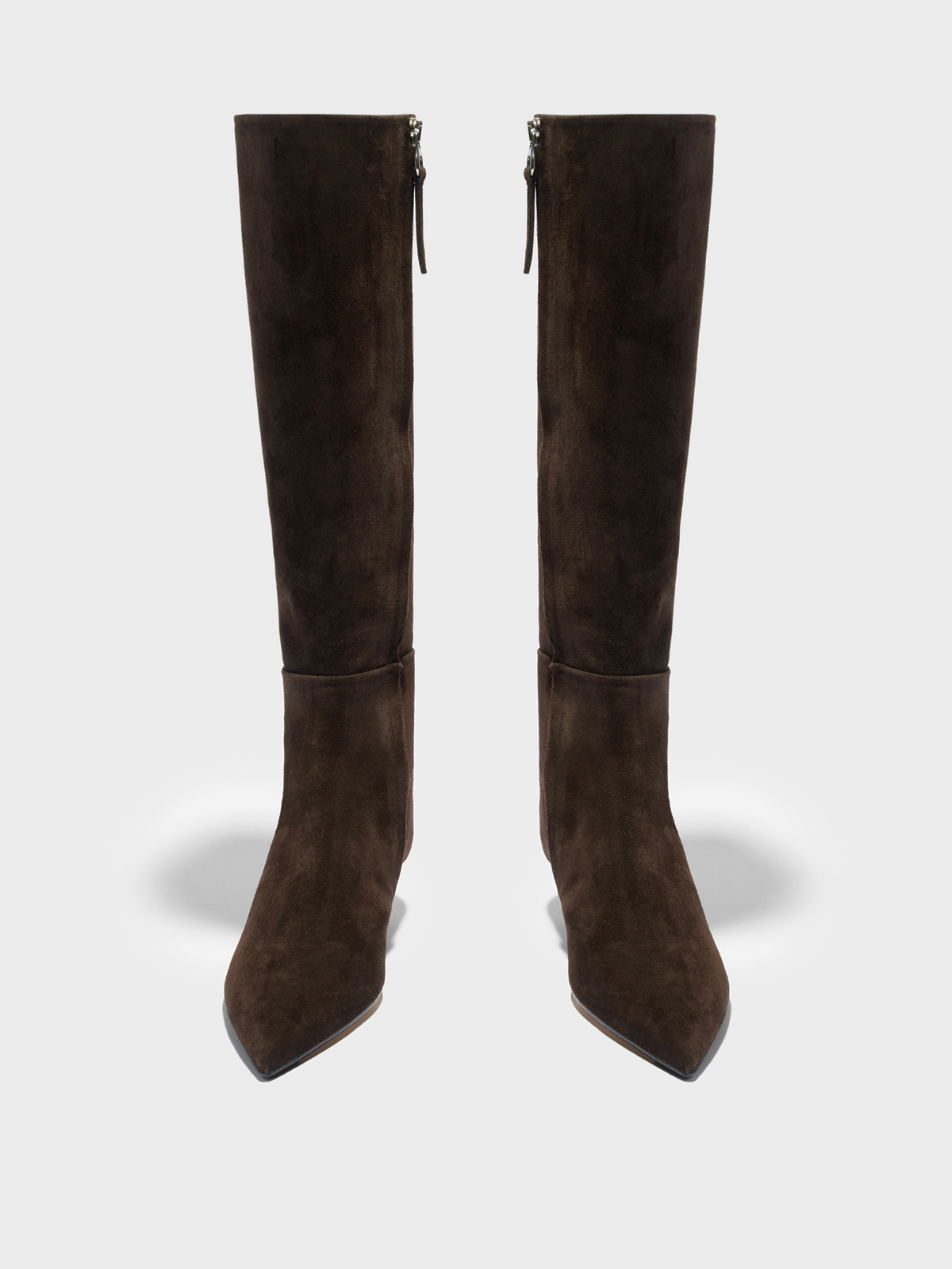 Sabrina Suede Knee-High Boots
