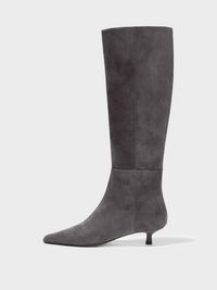 Sabrina Suede Knee-High Boots