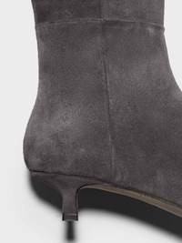 Sabrina Suede Knee-High Boots