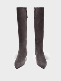 Sabrina Suede Knee-High Boots