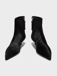 Sofie Pony Hair Ankle Boots