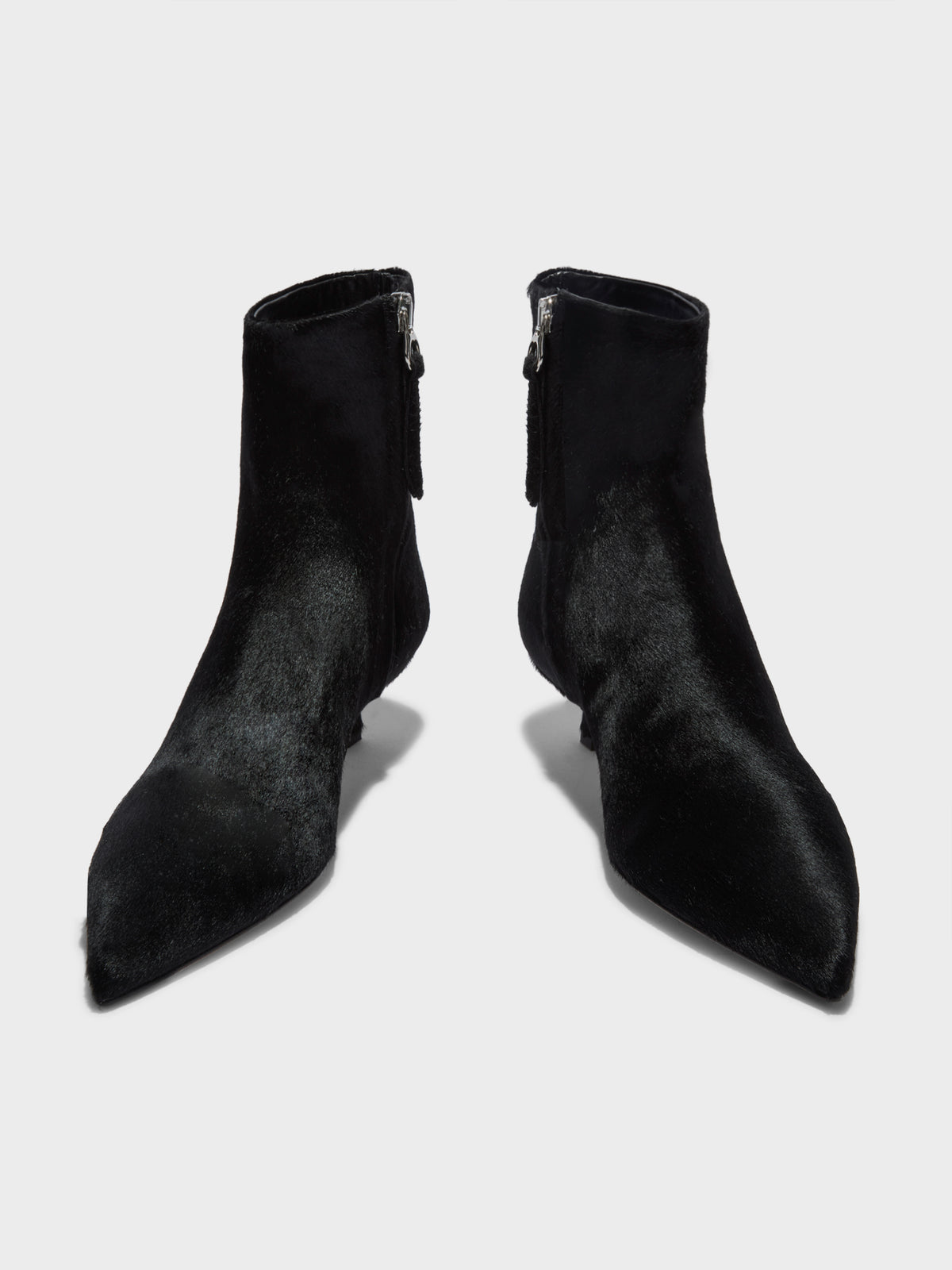 Sofie Pony Hair Ankle Boots