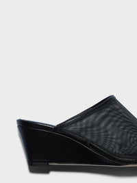 Suzanne Mesh Wedge Sandals