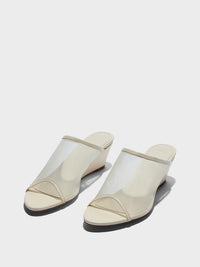 Suzanne Mesh Wedge Sandals