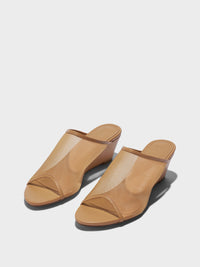 Suzanne Mesh Wedge Sandals
