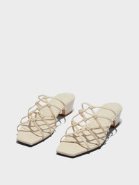 Talha Square-Toe Sandals