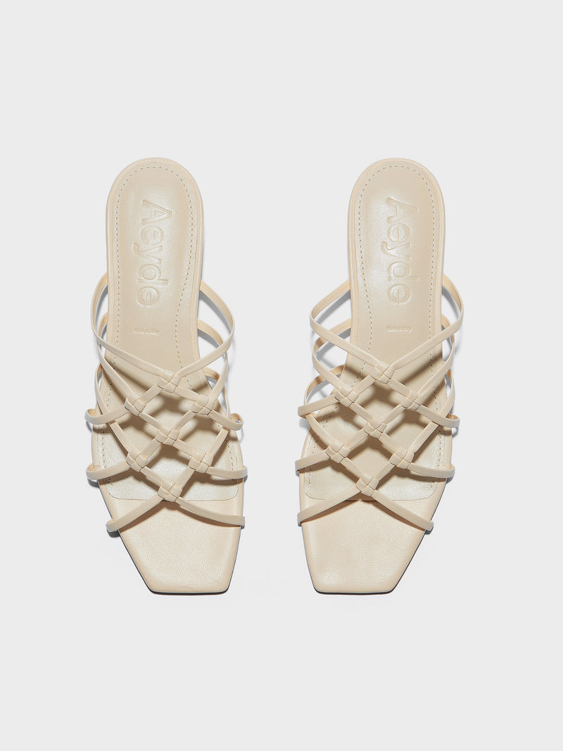 Talha Square-Toe Sandals