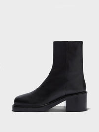 Teddy Block Heel Boots
