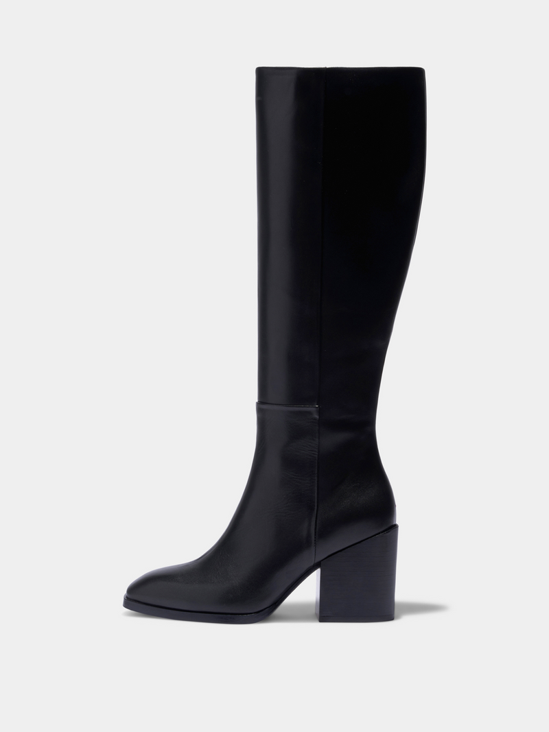 Teresa Leather Knee-High Boots