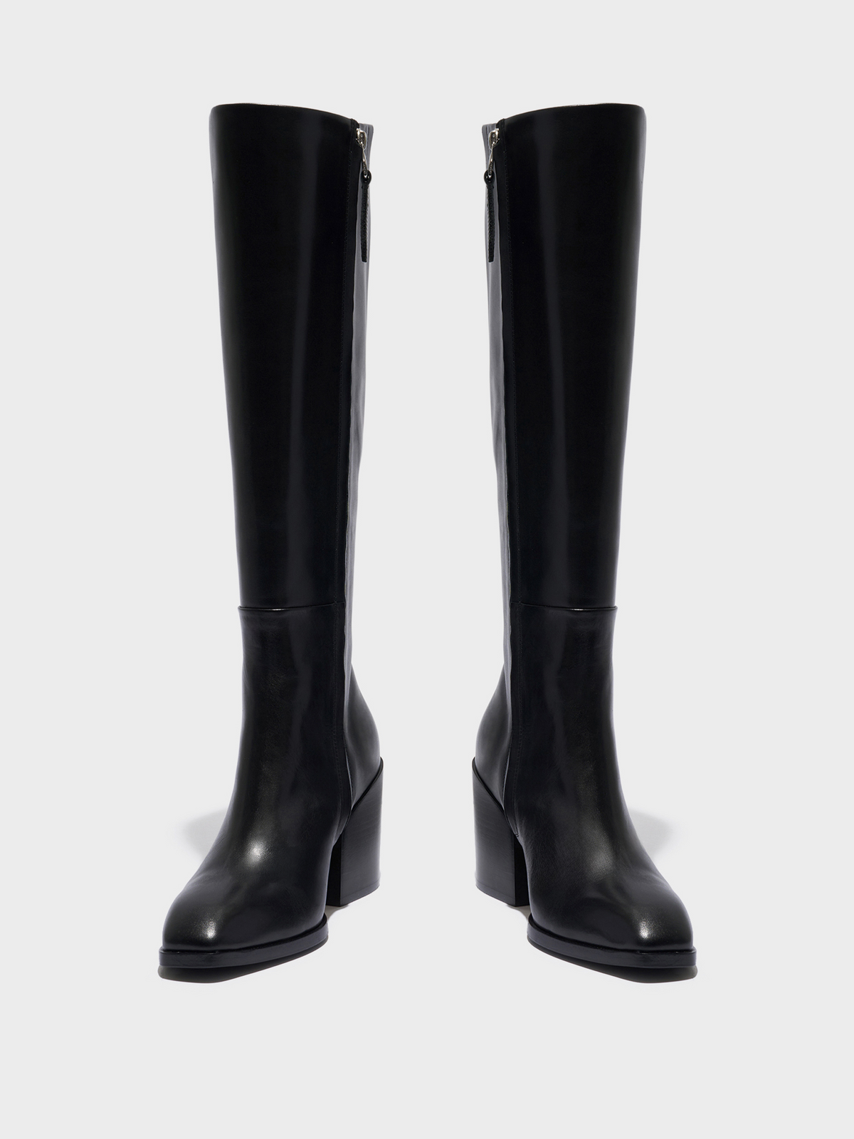 Teresa Leather Knee-High Boots