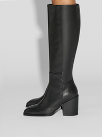 Teresa Leather Knee-High Boots