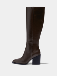 Teresa Leather Knee-High Boots