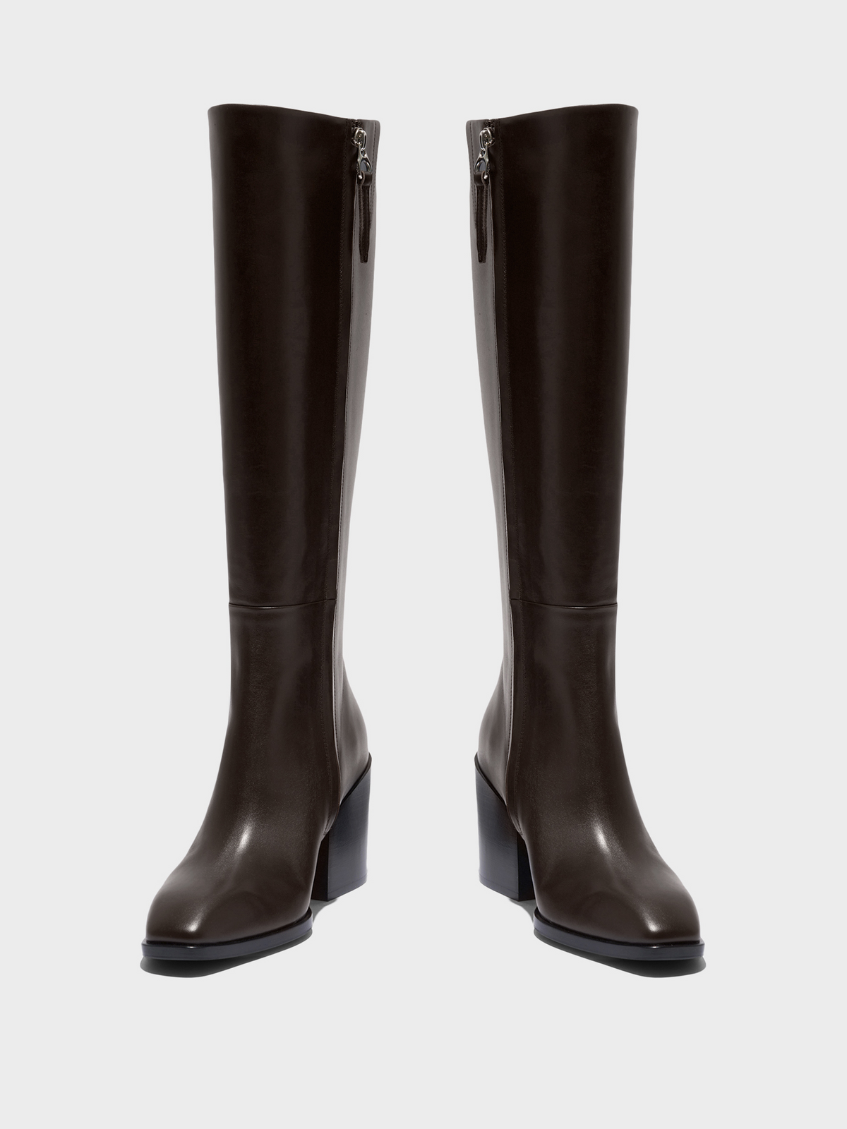 Teresa Leather Knee-High Boots