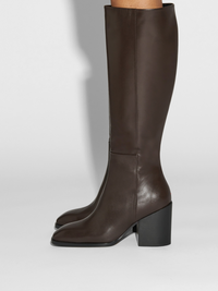 Teresa Leather Knee-High Boots