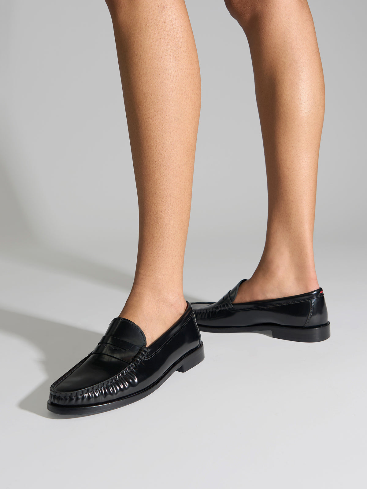 Terry Polido Leather Loafers