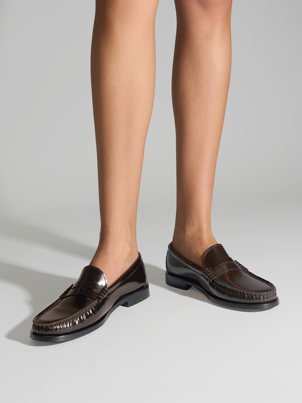 Terry Polido Leather Loafers