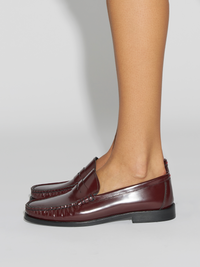 Terry Polido Leather Loafers