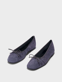 Tiby Suede Ballet Flats