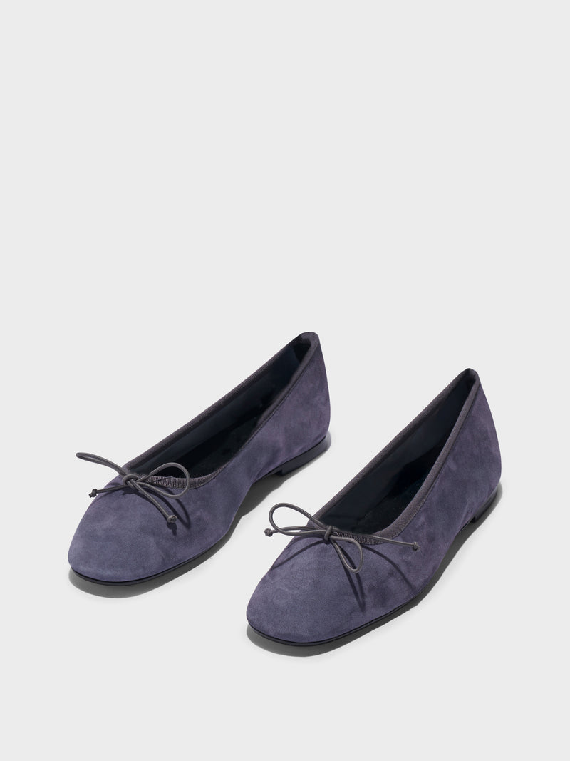 Tiby Suede Ballet Flats