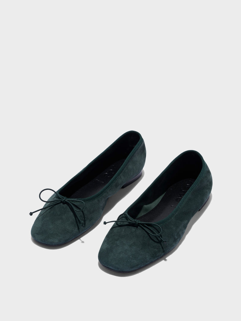 Tiby Suede Ballet Flats