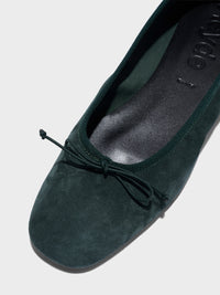 Tiby Suede Ballet Flats