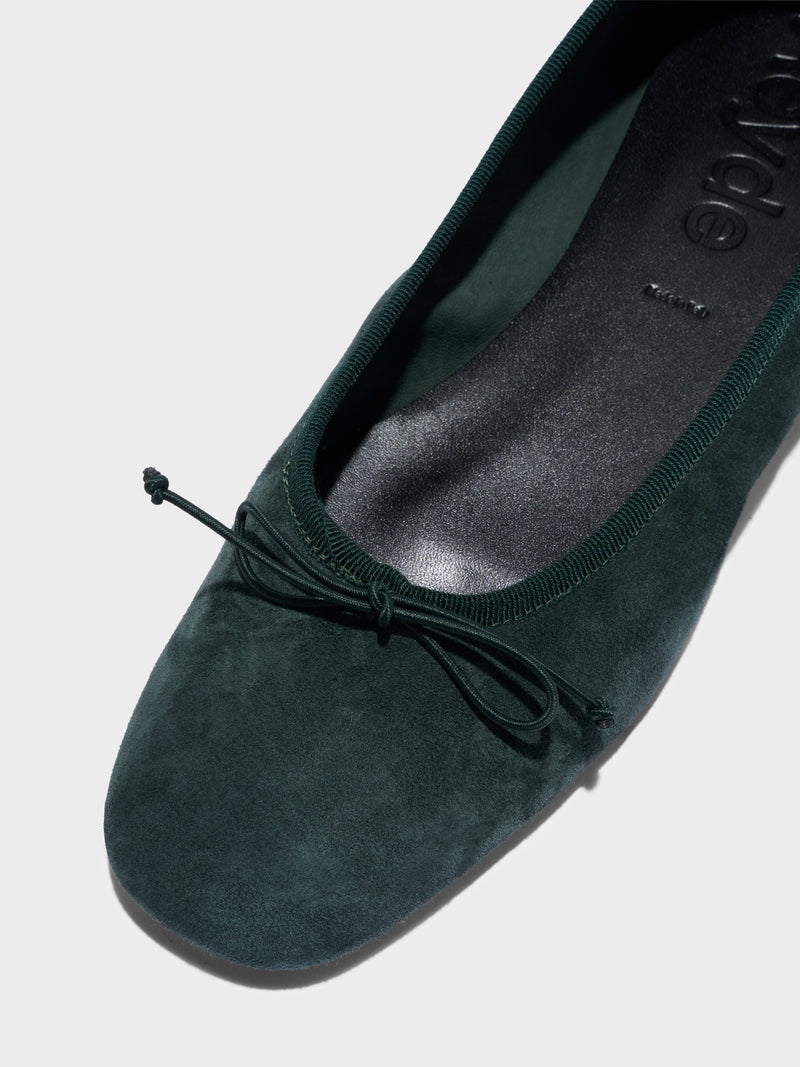 Tiby Suede Ballet Flats