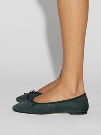 Tiby Suede Ballet Flats