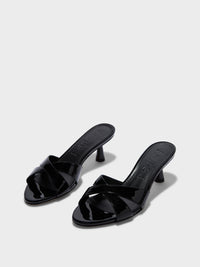 Vero Patent Leather Mules