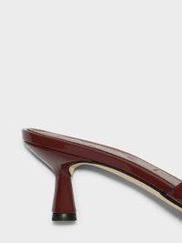 Vero Patent Leather Mules
