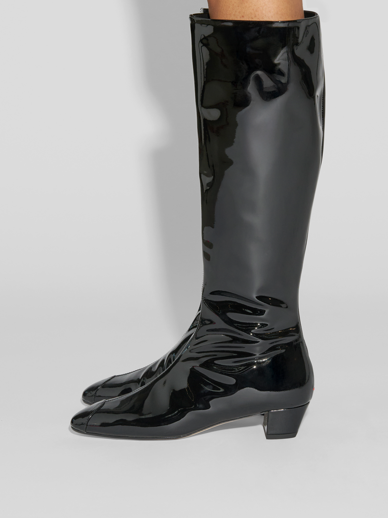 Yana Patent Leather Boots