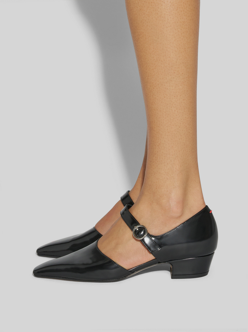 Yara Polido Leather Pumps