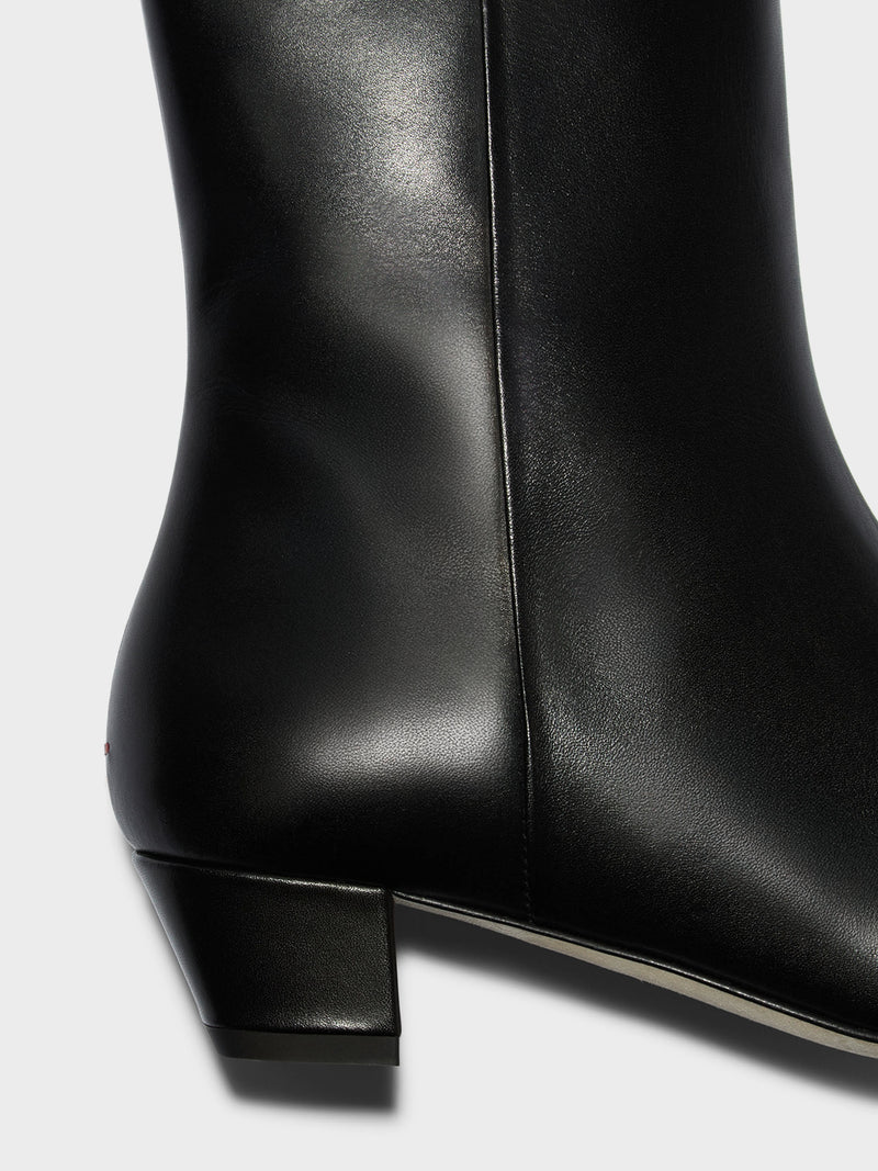 Yasmin Leather Ankle Boots