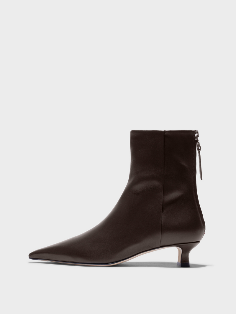 Zoe Leather Ankle Boots
