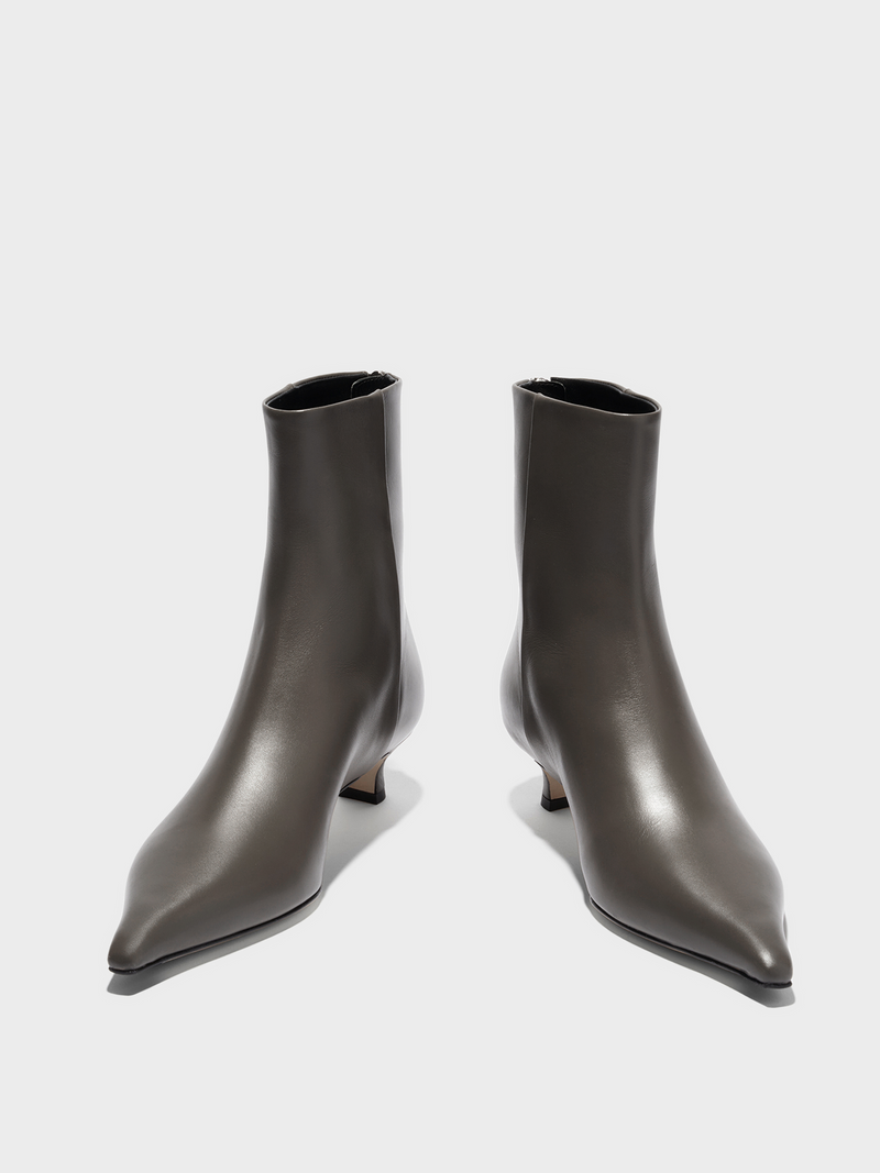 Zoe Leather Ankle Boots