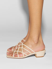 Talha Square-Toe Sandals