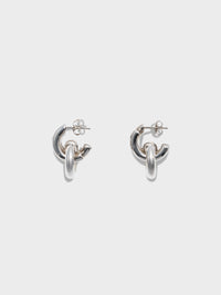 Cyrus Palladium-Plated Hoop Earrings